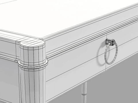 Galimberti nino ambra desk 3D Model