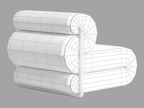 Gianfranco Ferre home kamppi armchair 3D Model