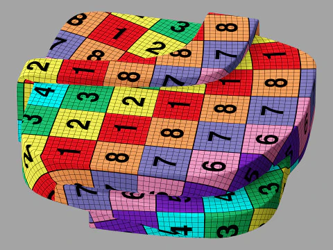 革新的なインテリアデザイン Rodi v2 3Dモデル