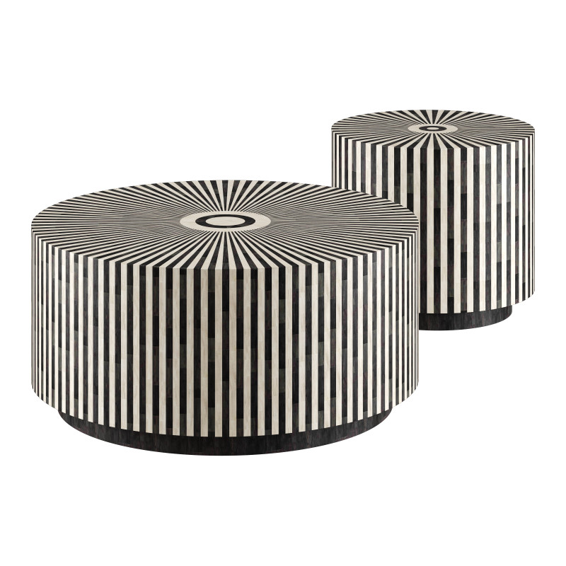 Kare electra coffee tables 3D 模型 .c4d .max .obj .3ds .fbx .stl .blend