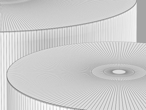 Kare electra coffee tables 3D Model