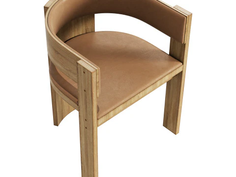 Kristina Dam studio collector chair 3D Model