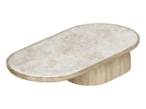 Mozea quartam coffee table 3D 模型