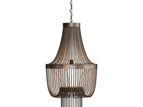 Old lamp 001 3D Model