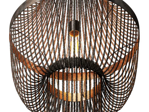 Old lamp 001 3D Model