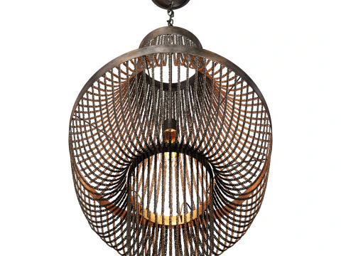 Old lamp 001 3D Model