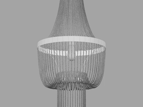 Old lamp 001 3D Model