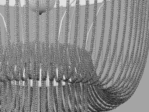 Old lamp 001 3D Model