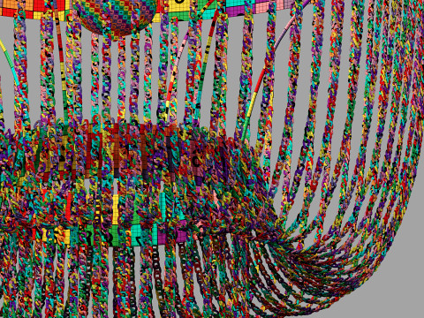 Old lamp 001 Modello 3D