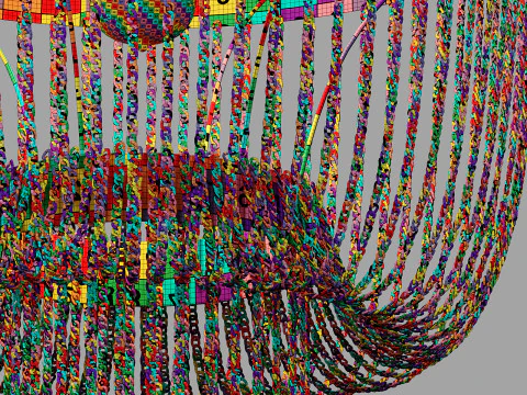 Old lamp 001 3D Model
