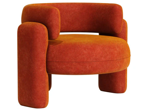 Royal stranger embrace armchair 3D Model