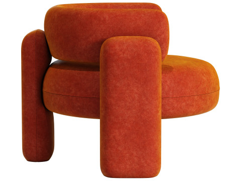 Royal stranger embrace armchair 3D Модель