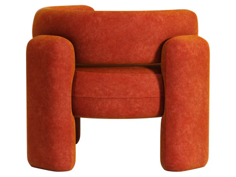 Royal stranger embrace armchair 3D Model