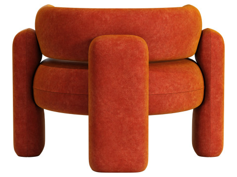 Royal stranger embrace armchair 3D Модель