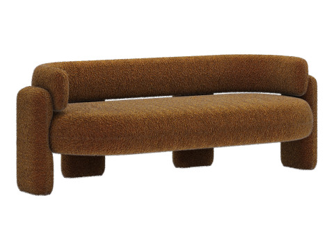 Royal stranger embrace sofa 3Dモデル