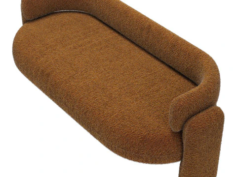 Royal stranger embrace sofa 3D Model