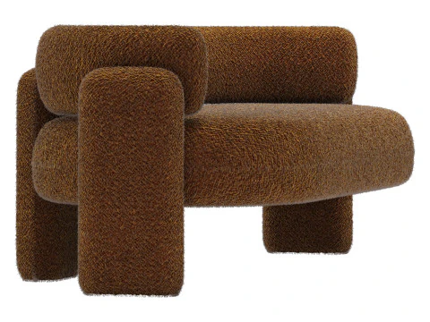 Royal stranger embrace sofa 3D Model