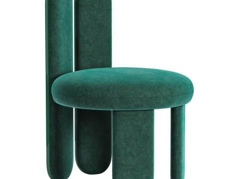 Royal stranger glazy chair Modelo 3D