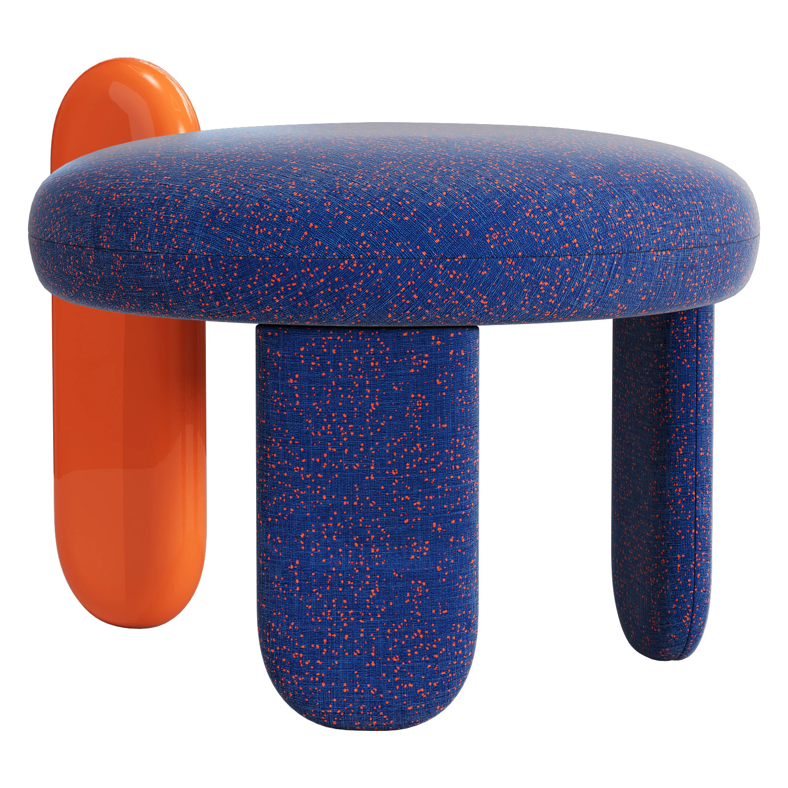 Royal stranger glazy stool 3D Model .c4d .max .obj .3ds .fbx .stl .blend 
