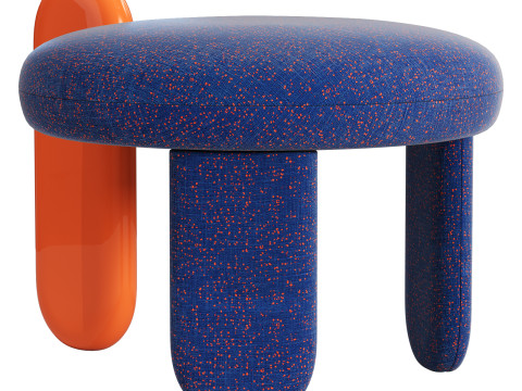 Royal stranger glazy stool 3Dモデル