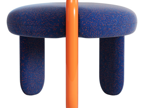 Royal stranger glazy stool 3Dモデル