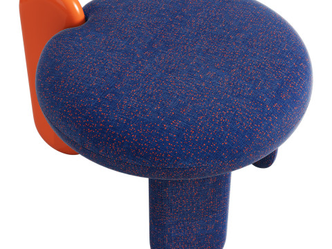 Royal stranger glazy stool 3Dモデル