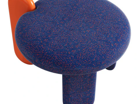 Royal stranger glazy stool 3D Model