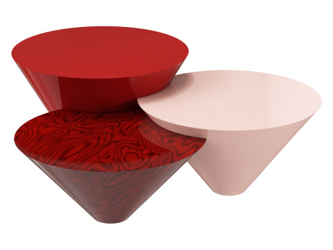 Royal stranger sorbet coffee table Modelo 3D