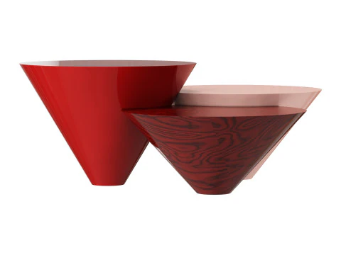 Meja kopi sorbet orang asing kerajaan Model 3D