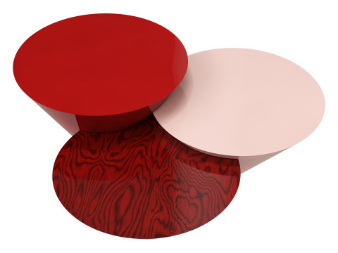 Royal stranger sorbet coffee table 3D Model