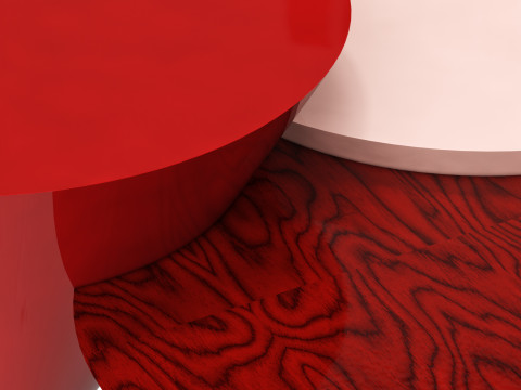 Royal stranger sorbet coffee table 3D Model