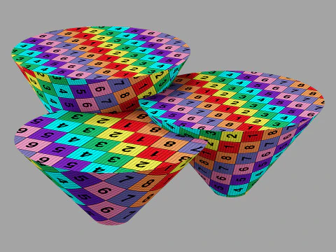 Meja kopi sorbet orang asing kerajaan Model 3D