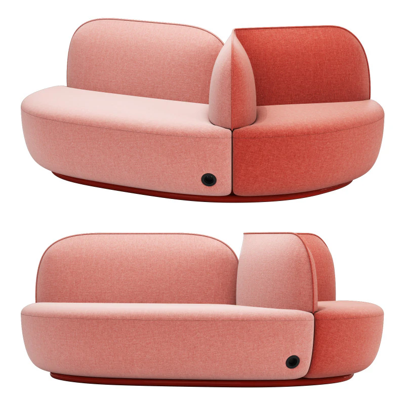 Скамейка Sancal la Isla 3D Модель .c4d .max .obj .3ds .fbx .stl .blend 