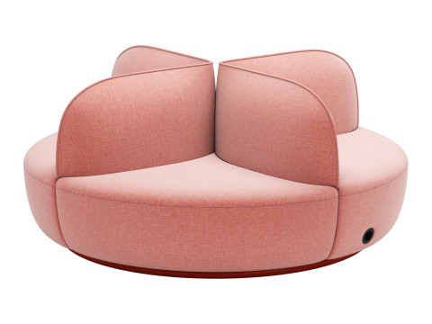 Sancal la isla round sofa 3Dモデル