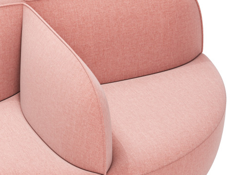 Sancal la isla round sofa 3Dモデル