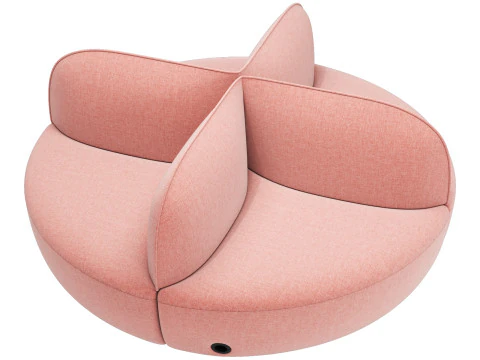 Sancal la isla ラウンドソファ 3Dモデル