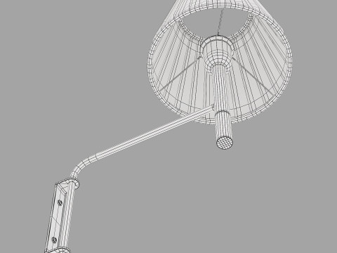 Santa cole-bc 1 wall lamp 3D-Modell