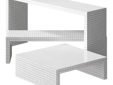 Zanotta quaderna Modelo 3D