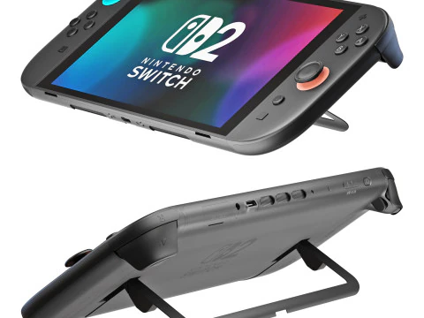 Nintendo Switch2 Modello 3D