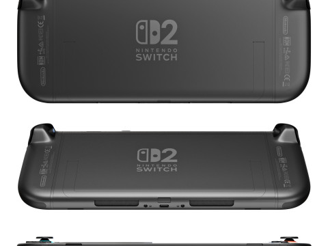 Nintendo switch 2 Modello 3D