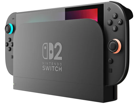 Nintendo Switch2 Modello 3D
