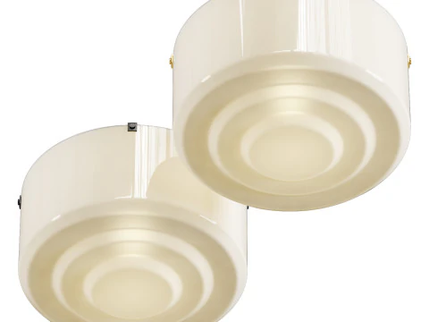 CB2 lenon ceiling lamp 3D Model