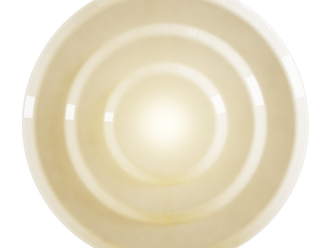 CB2 lenon ceiling lamp 3D 모델