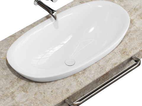 Ceramica Flaminia Io 90 3D Model
