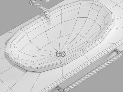 Ceramica Flaminia Io 90 3D Model