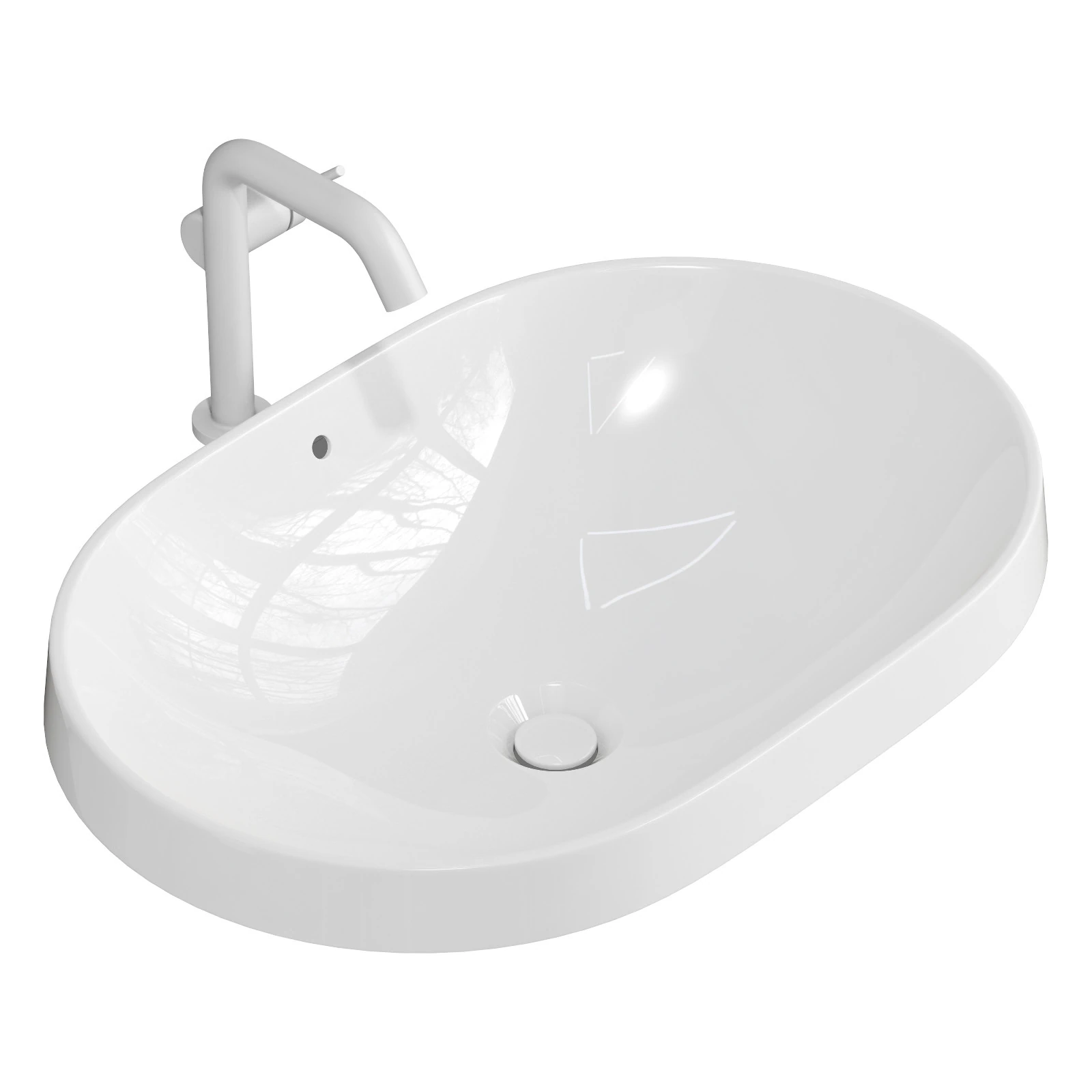 Geberit Variform 3D Model .c4d .max .obj .3ds .fbx .stl .blend 