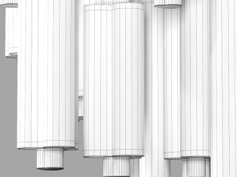 Rakumba Metropol Pendant Lamp 3D 模型