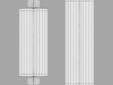 Rakumba Metropol Wall 3D Model