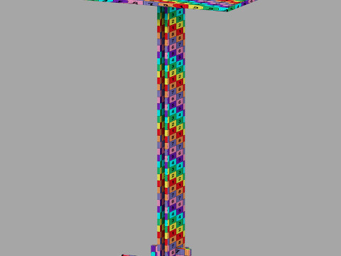 Yet Design Studio Apex Side Table Modelo 3D
