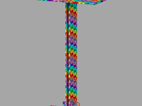 Yet Design Studio Apex Side Table 3D Model